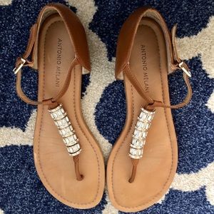 ANTONIO MELANI Jeweled Sandals